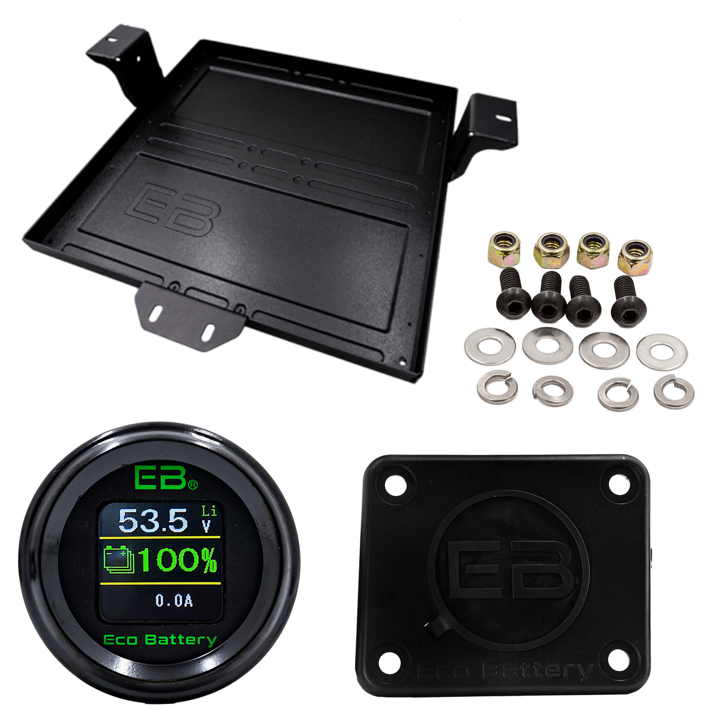 EZGO RXV Installation Kit for Eco 51v 105ah LifePo4 "Skinny" Lithium Battery PN# I-3221