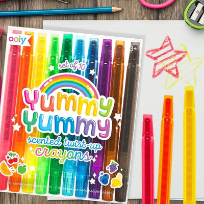 Ooly - Yummy Yummy Scented Twist Up Crayons