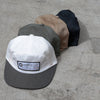 6 PANEL WAPPEN CAP WHITE