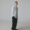 OG Logo L/S MOCK NECK WHITE