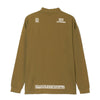 N/G BOTH SIDE L/S MOCK NECK GREEN