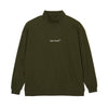 #THERMAL MOCK NECK LS TEE OLIVE