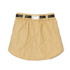 #QUILTING ADJUSTABLE SKIRT BEIGE