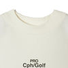 #Cph/Golf™ PRO MOCK NECK TEE WHITE