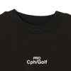#Cph/Golf™ PRO MOCK NECK TEE BLACK