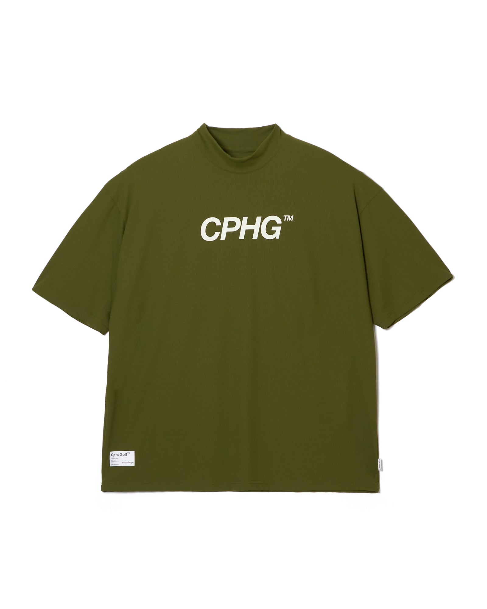 #CPHG GENTLEMAN MOCK NECK TEE KHAKI