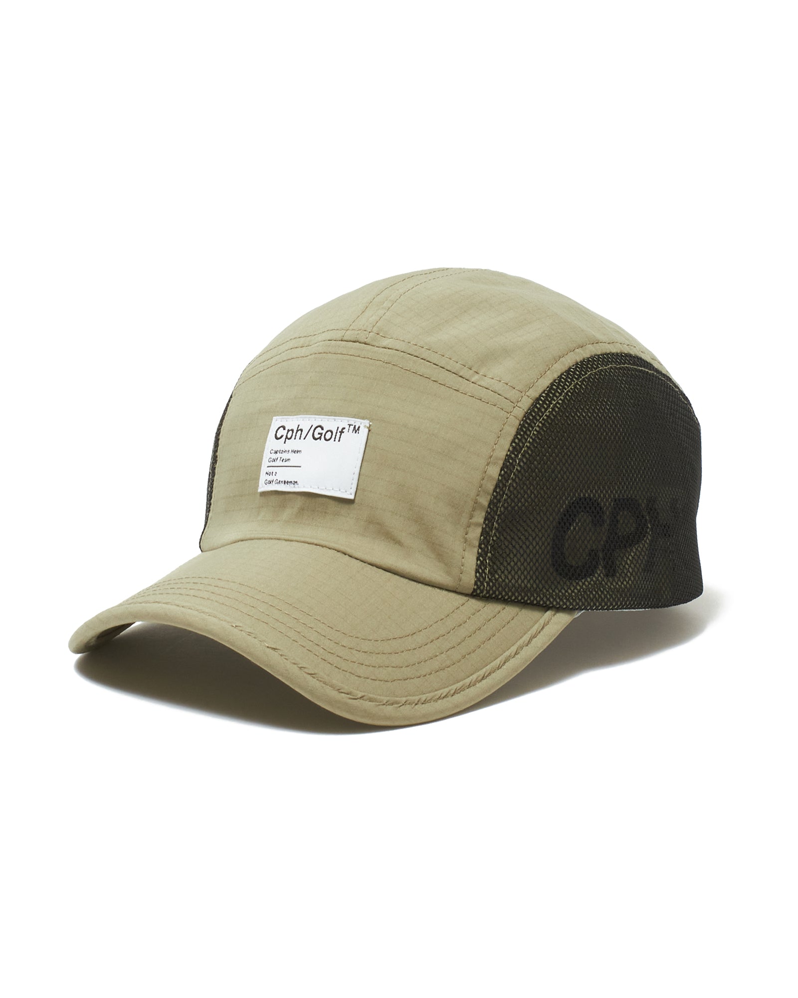 #CPHG SIDE MESH JET CAP KHAKI