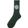 #OVERLAP LOGO 3PC SOCKS BLACK & NAVY & GREEN