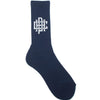 #OVERLAP LOGO 3PC SOCKS BLACK & NAVY & GREEN