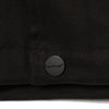 #OVERLAP LOGO NO COLLAR JACKET BLACK