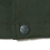 #OVERLAP LOGO NO COLLAR JACKET GREEN