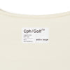 #OVERLAP LOGO NO COLLAR JACKET WHITE