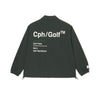 #Cph/Golf™ ZIPPER COACH JKT WM GREEN