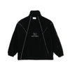 #REFLECTIVE TAPE BOA FLEECE JKT BLACK