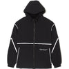 #REFLECTIVE LOGO TEC HOOD JKT BLACK