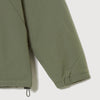 NO COLLAR PUFFER JACKET ASH GREEN