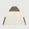 FLEECE ZIP UP BLOUSON CREAM