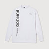 PU WARM LS MOCK TEE WHITE