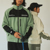 FLEECE ZIP UP BLOUSON CREAM