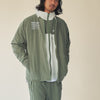 NO COLLAR PUFFER JACKET ASH GREEN