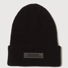 RUFFLOG WAPPEN KNIT BEANIE BLACK