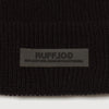 RUFFLOG WAPPEN KNIT BEANIE BLACK