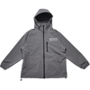 SQUARE LOGO WATERPROOF  HOOD JKT GRAY