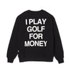 #Cph/Golf™ PRO CREW SWEAT BLACK