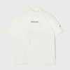 SQUARE RG LOGO MOCK TEE WHITE