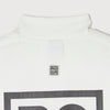 WM SQUARE RG LOGO MOCK TEE WHITE