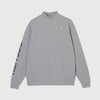 COMFORT STRETCH L/S MOCK TEE GRAY