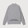 COMFORT STRETCH L/S MOCK TEE GRAY