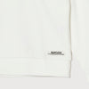 WARM R LOGO L/S MOCK NECK TEE WHITE