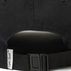 #OVERLAP LOGO FLAT VISOR CAP BLACK