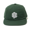 #OVERLAP LOGO FLAT VISOR CAP GREEN