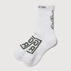 SQUARE LOGO SOCKS WHITE