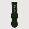 SQUARE LOGO SOCKS GREEN