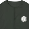 #OVERLAP LOGO NO COLLAR JACKET GREEN