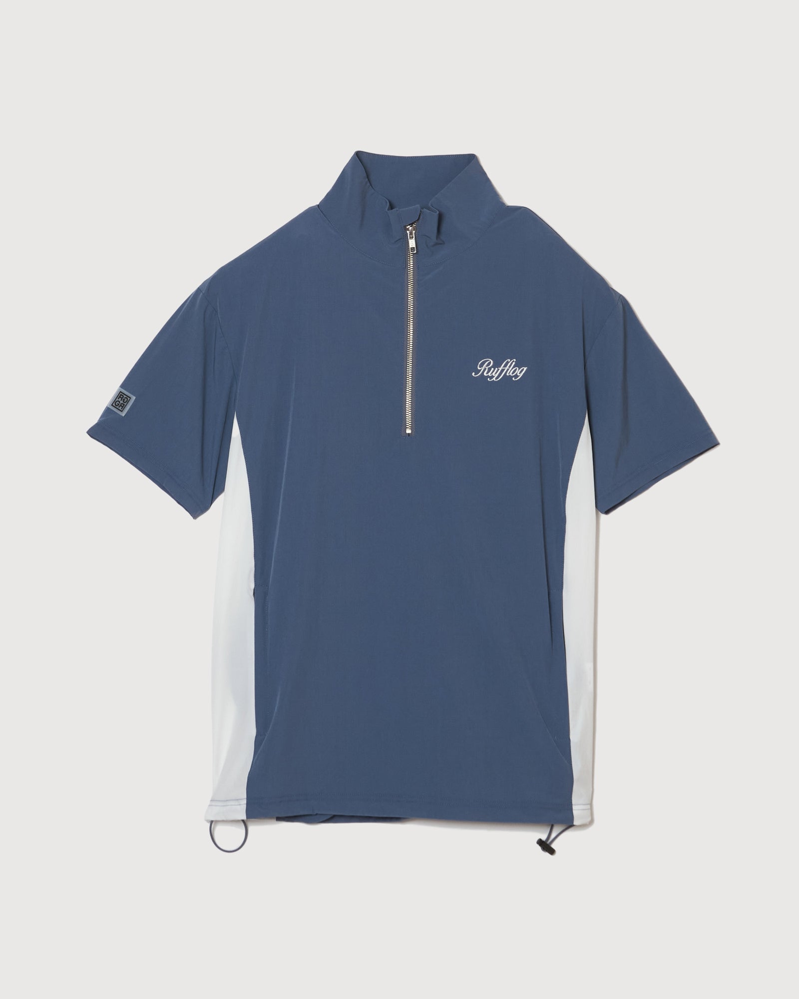 HALF ZIP S/S PULLOVER BLUE