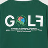 CIRCLE CORECOLOR LOGO SHORT POLO GREEN