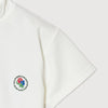 CIRCLE CORECOLOR LOGO S/S MOCK NECK WHITE