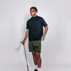 HYPER STRETCH GOLF SHORTS OLIVE