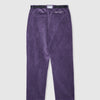 #ADJUSTABLE CORDUROY PANTS PURPLE