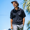 Nu'uanu DOTMESH Polo S/S BLACK