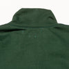 ZIP UP HI NECK SWEAT GREEN