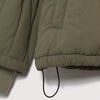 STRAIGHT QUILT PUFFER JACKET KHAKI