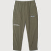 STRAIGHT QUILT PUFFER PANTS KHAKI