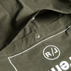 Stretch Nylon Coach Jacket Khaki