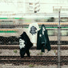 #OVERLAP LOGO NO COLLAR JACKET WM GREEN