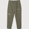 STRAIGHT QUILT PUFFER PANTS KHAKI